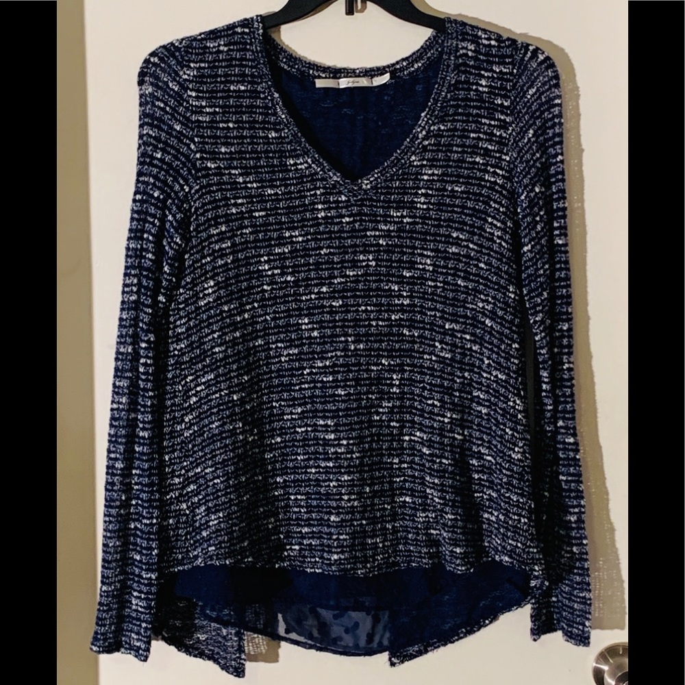 Gibson Knit Sweater with Back Slit